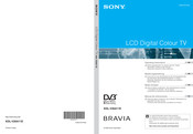 Sony BRAVIA KDL-V26A11E Mode D'emploi