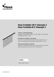 hawa Frontslide 60 A Telescopic 4 Instructions De Conception Et De Montage