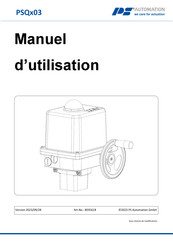 PS Automation 8035618 Manuel D'utilisation