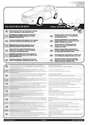 ECS Electronics KI-047-BG Instructions De Montage