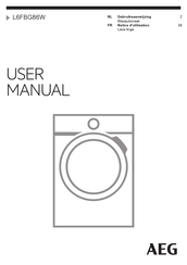 AEG L6FBG86W Notice D'utilisation