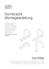 Dornbracht 20 713 782 Instructions De Montage