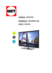 Samsung UE32D5000 E-Manual