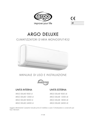 Argo DELUXE 12000 UE Manuel D'utilisation Et D'installation