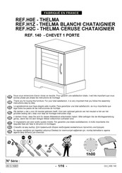 Gami THELMA H2C 140 Instructions De Montage