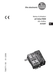 IFM Electronic AS-interface AC5287 Notice D'utilisation