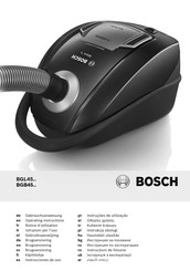 Bosch BGB45 Série Notice D'utilisation