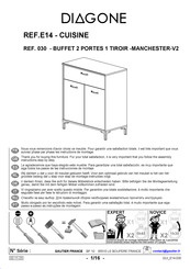 Diagone MANCHESTER 030 Mode D'emploi