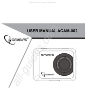 Gembird ACAM-002 Mode D'emploi