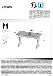 Forte UTPB202 Notice De Montage