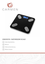Carmen CBS0301B Mode D'emploi