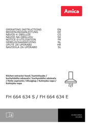 Amica FH 664 634 S Notice D'utilisation