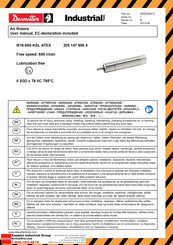 Desoutter M16-650-KSL ATEX Mode D'emploi