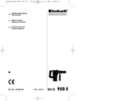 EINHELL 42.583.80 Mode D'emploi