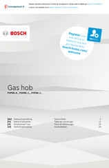 Bosch POP6B 8 Série Notice D'utilisation
