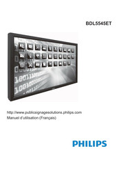 Philips BDL5545ET Manuel D'utilisation