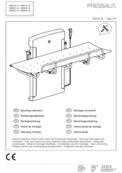 Pressalit R8593118 Notice De Montage