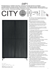 LC CITY-04P1 Instructions De Montage