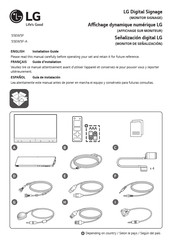 LG 55EW5F-A.AUS Guide D'installation