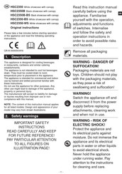 METRO PROFESSIONAL HSC2350-BS Mode D'emploi