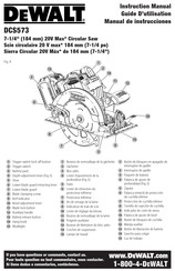 DeWalt DCS573 Guide D'utilisation