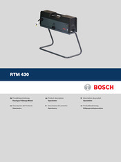 Bosch RTM 430 Description De Produit
