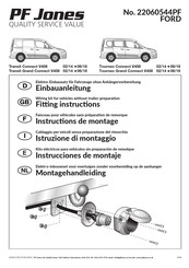 PF Jones 22060544PF Instructions De Montage