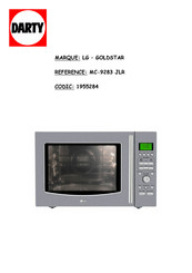 Lg MC-9283JR Manuel D'utilisation