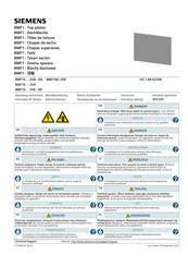 Siemens 8MF10 2UD 0A Serie Notice D'utilisation