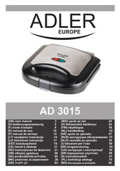 Adler europe AD 3015 Mode D'emploi