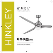 Hinkley ARTISTE 72 Manuel D'instructions