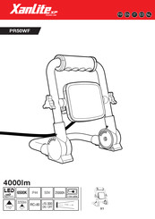 Xanlite XP PR50WF Manuel D'utilisation