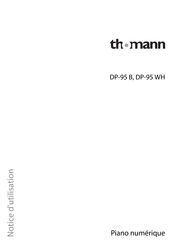 thomann DP-95 WH Notice D'utilisation