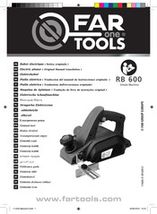 Far Tools one RB 600 Mode D'emploi