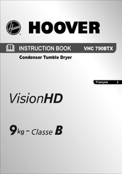 Hoover VisionHD VHC 790BTX Manuel D'instructions