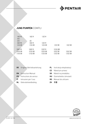 Pentair Jung Pumpen 400 508/2 ME Instructions De Service