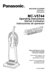 Panasonic Quickdraw MC-V5744 Manuel D'utilisation