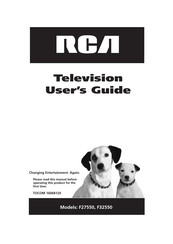RCA F27550 Guide De L'utilisateur