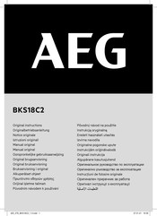 AEG BKS18C2 Notice Originale