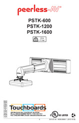 peerless-AV PSTK-600 Instructions De Montage