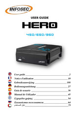 INFOSEC UPS SYSTEM HERO 450 Notice D'utilisation