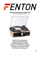 Fenton RP175 Serie Manuel D'instructions