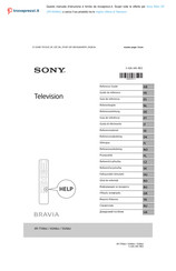 Sony Bravia XR-77A8 J Guide De Référence