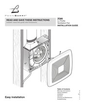 PennBarry ZQ85 Guide D'installation