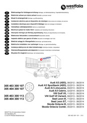Westfalia Automotive 305 403 300 107 Notice De Montage Et D'utilisation
