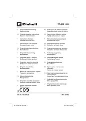 EINHELL TC-MA 1300 Instructions D'origine