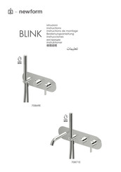 newform BLINK 70869E Instructions De Montage