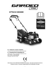 GARDEO PRO GTTAC41-BS300E Traduction Des Instructions D'origine