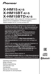 Pioneer X-HM15-K Mode D'emploi