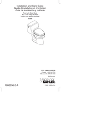Kohler K-3608-96 Guide D'installation Et D'entretien